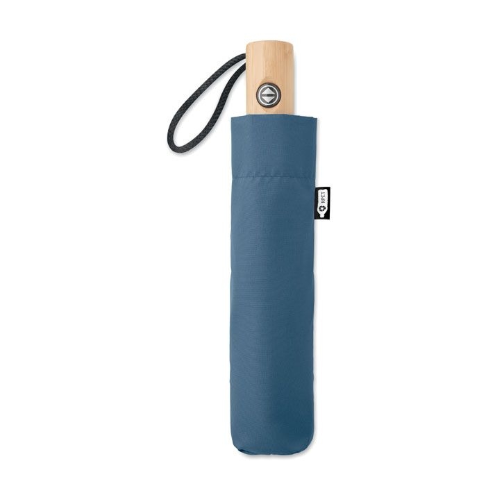 MO6265-04Leeds Regenschirm 23''RPET_ blau