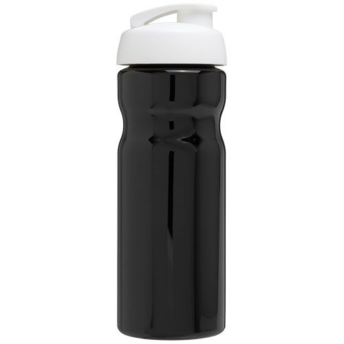 PF210045-13H2O Active® Base 650 ml Sportflasche mit Klappdeckel_ schwarz_weiss