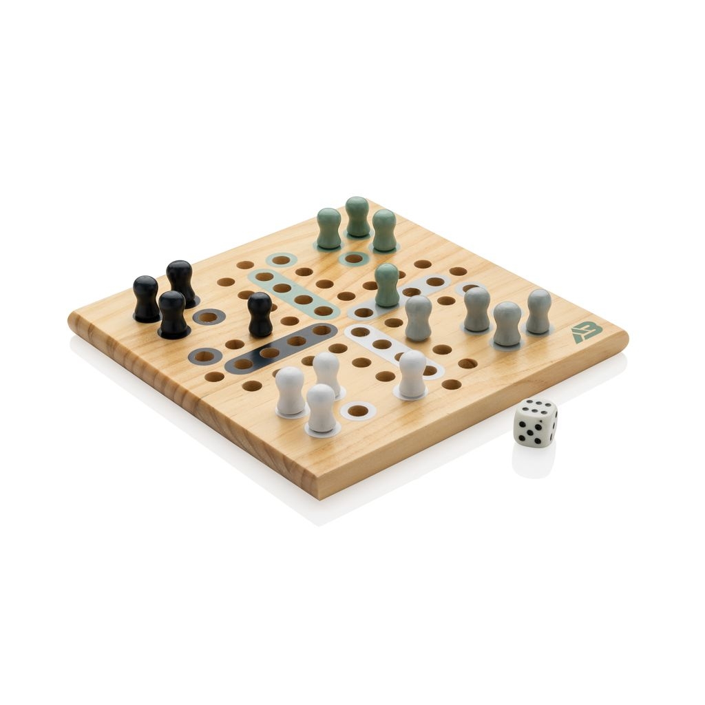 XDP940.27-9Claire Ludo-Spiel aus Holz_ braun