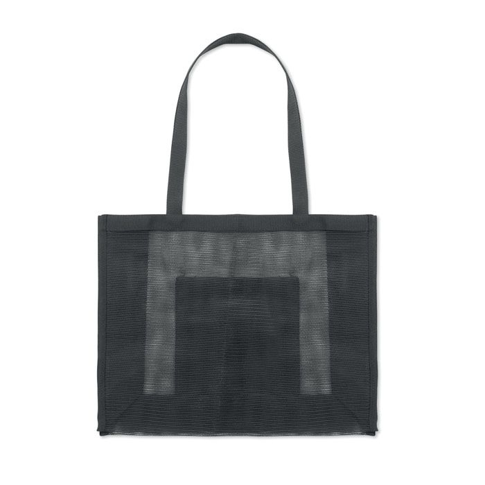 MO2836-03Limp RPET-Mesh-Einkaufstasche_ schwarz