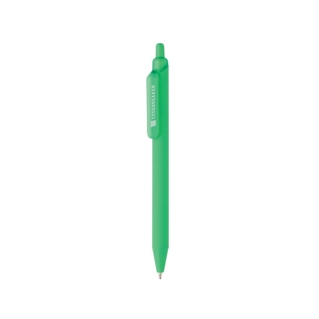 XDP611.34-07Tide Smooth Touch Stift aus GRS zertifiziert recyceltem ABS_ gruen