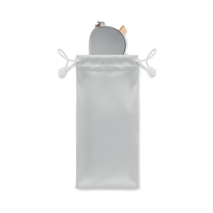 MO6450-17Honiara Sonnenbrille Bambus_ silber glaenzend