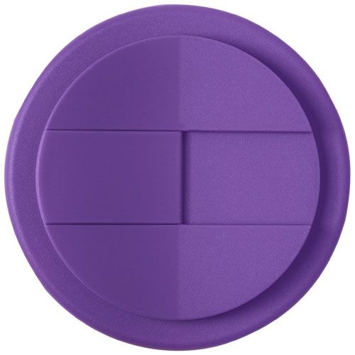 PF210695-10Americano® 350 ml Isolierbecher mit auslaufsicherem Schraubverschluss_ weiss_lila