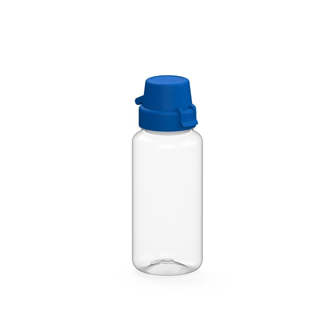 EL01264-3Trinkflasche _School_ 400 ml_ transparent_ blau