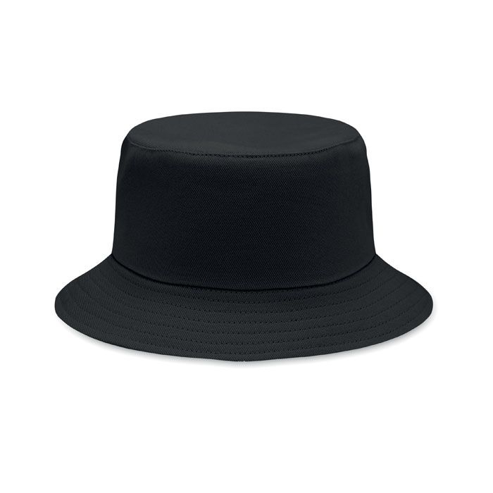 MO2261-03Monti Bucket hat polyester 260g_m²_ schwarz