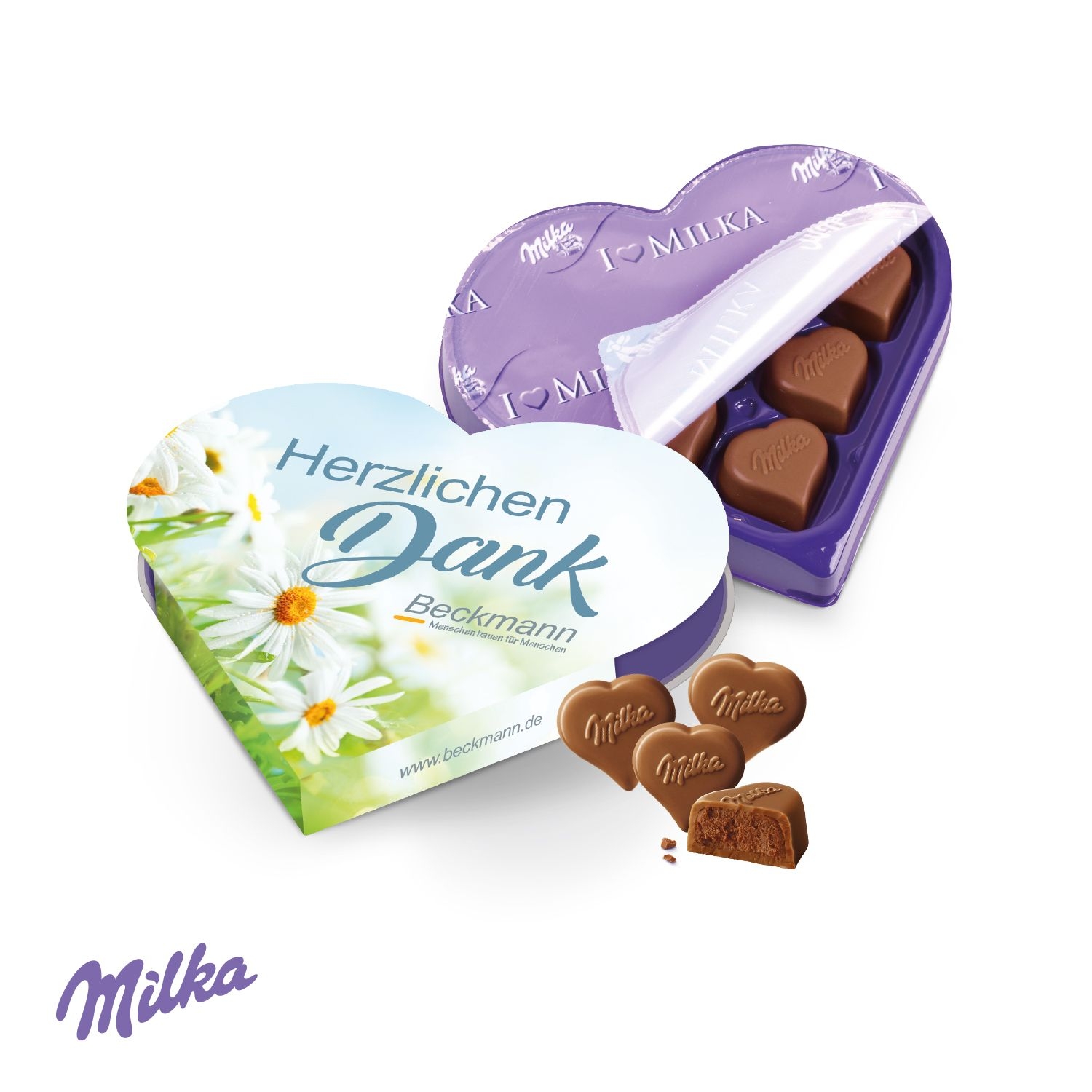 CD91234I LOVE MILKA Herz