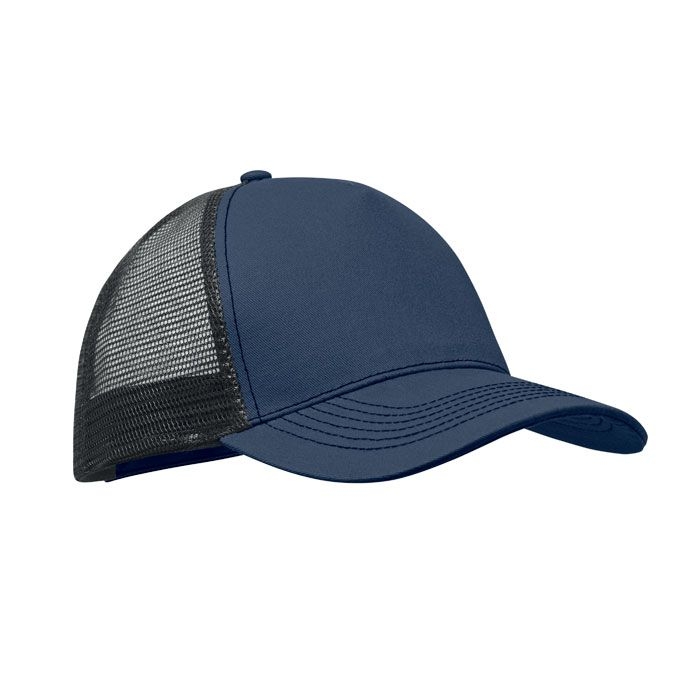 MO2986-85Blist Trucker Kappe 5 Panels_ marineblau