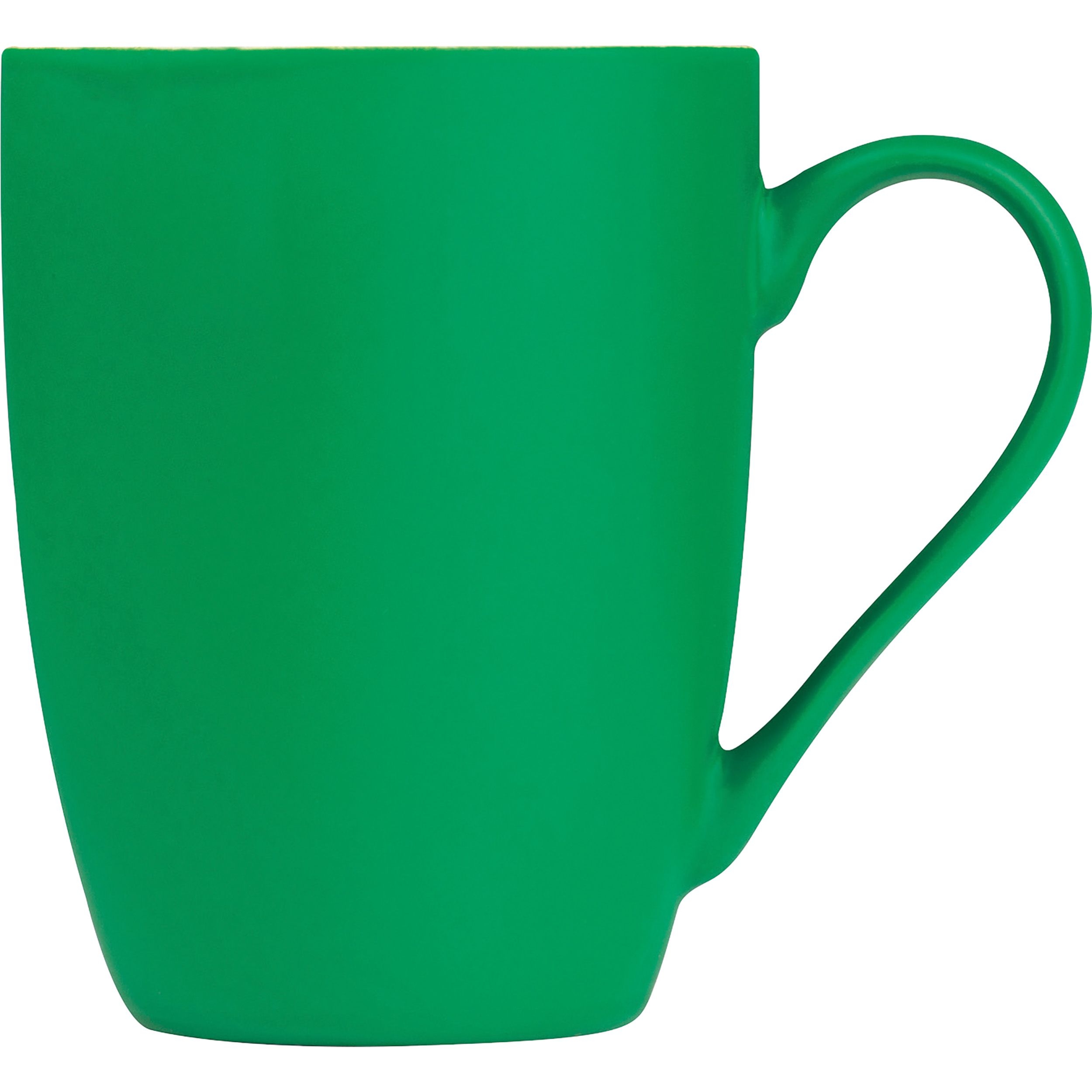 MA80655-09Tasse aus Porzellan_ aussen gummiert_ 300ml JUDYTA_ gruen