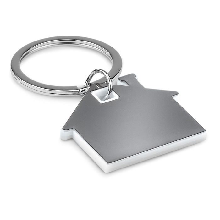 MO8877-06Imba Schluesselring Haus_ weiss
