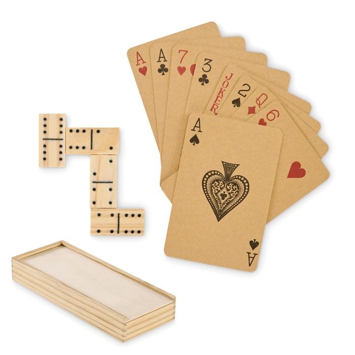 MO2669Domi_Cards Domino- und Spielkarten-Set