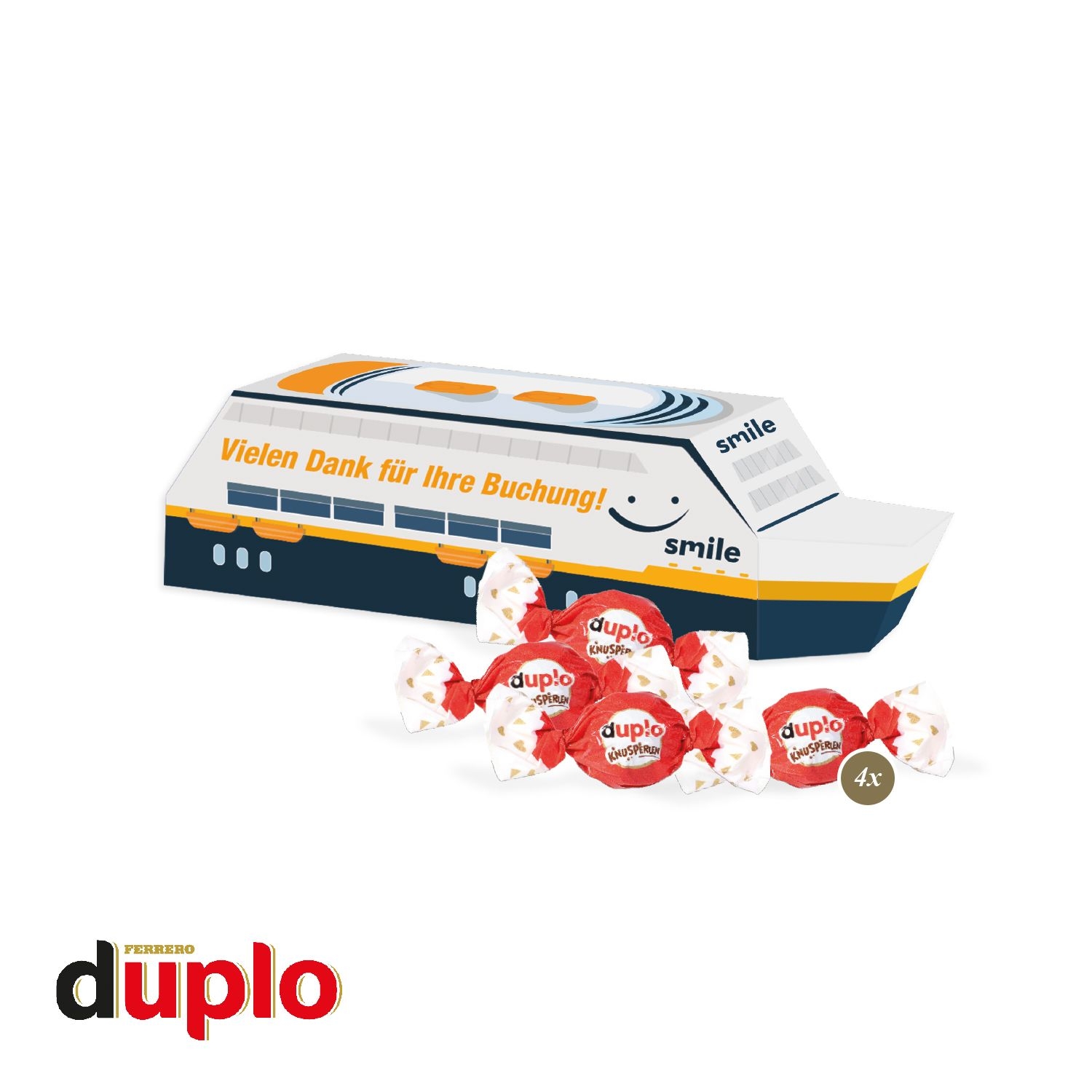 CD955943D Praesent _Schiff_ mit duplo Knusperlen