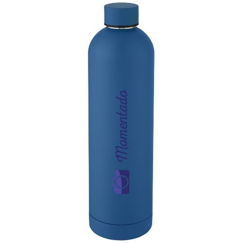 PF100685-1Spring 1 l Kupfer-Vakuum Isolierflasche_ tech-blau