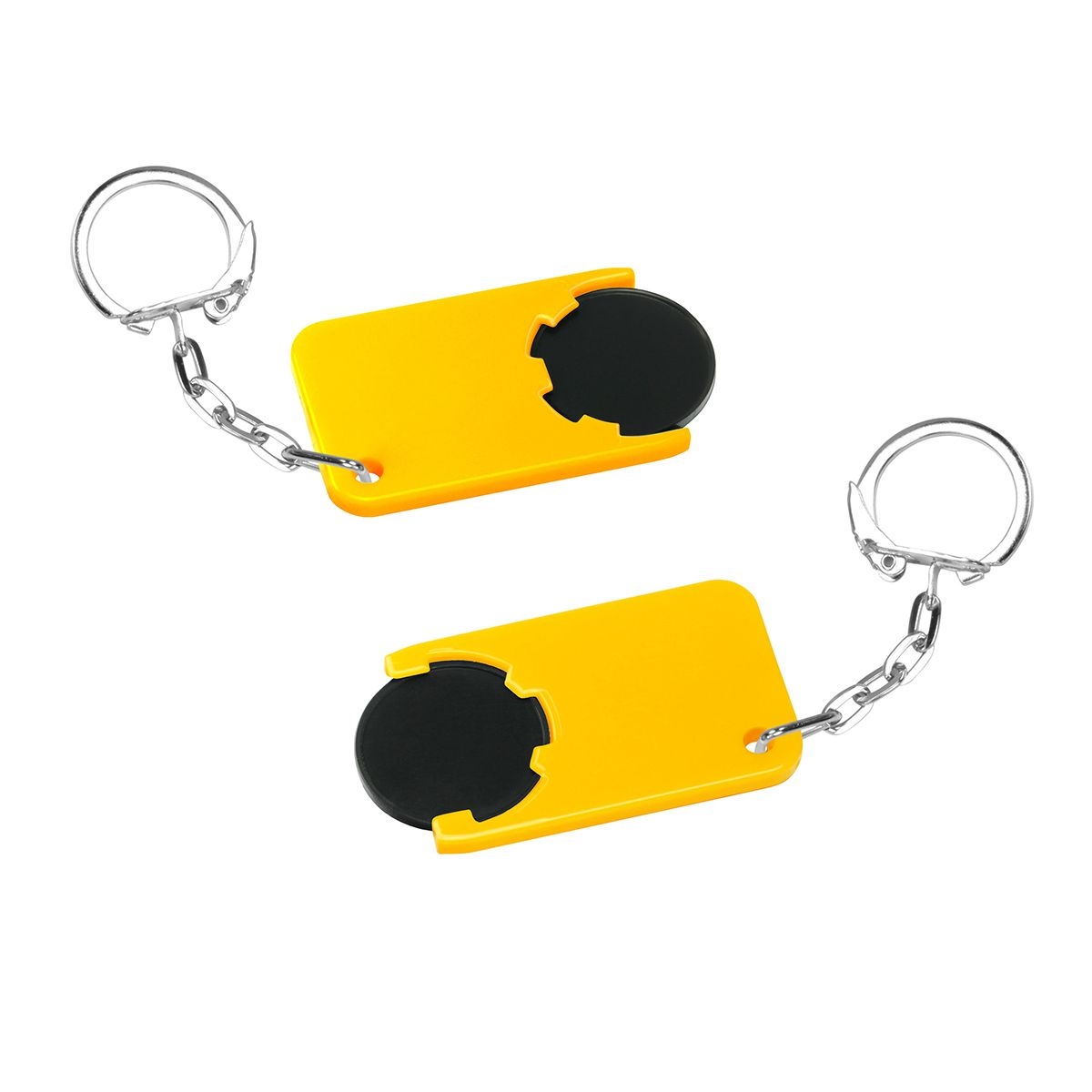 HE7454K-6-4Chiphalter mit 1€-Chip _Beta_ schwarz_ gelb