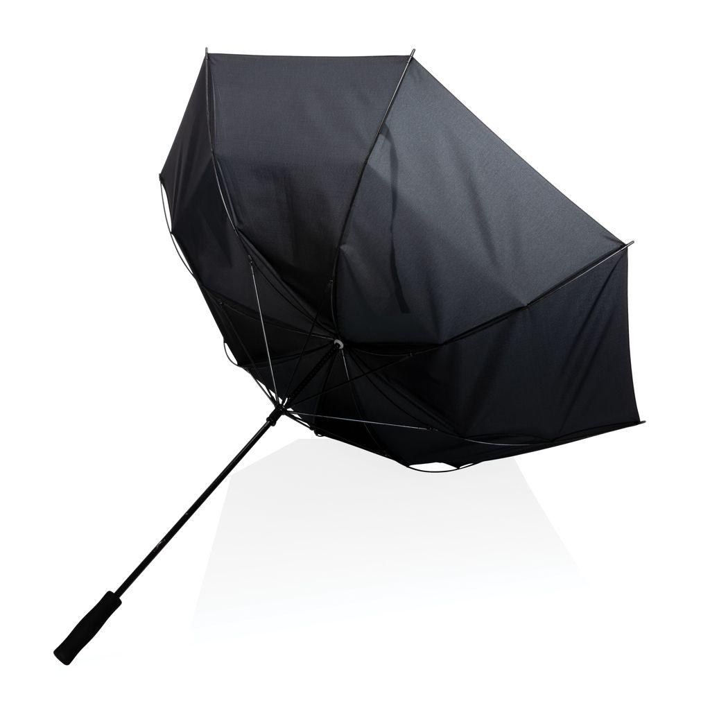 XDP850.69-130_ Impact AWARE™ RPET 190T Stormproof-Schirm_ schwarz