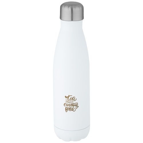 PF100790-1Cove 500 ml RCS-zertifizierte vakuumisolierte Edelstahlflasche_ weiss