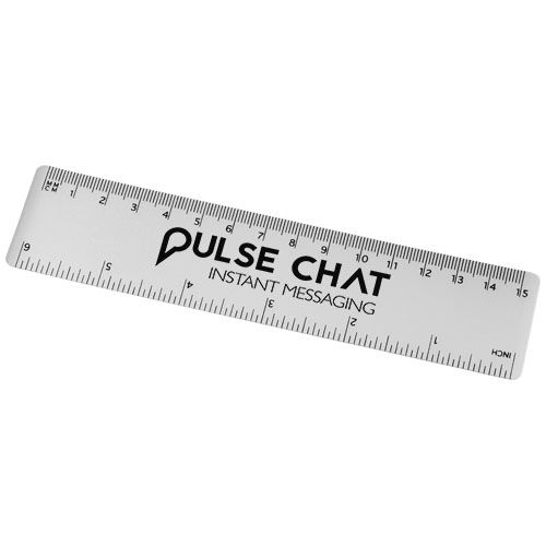 PF210540-10Rothko 15 cm Kunststofflineal_ transparent