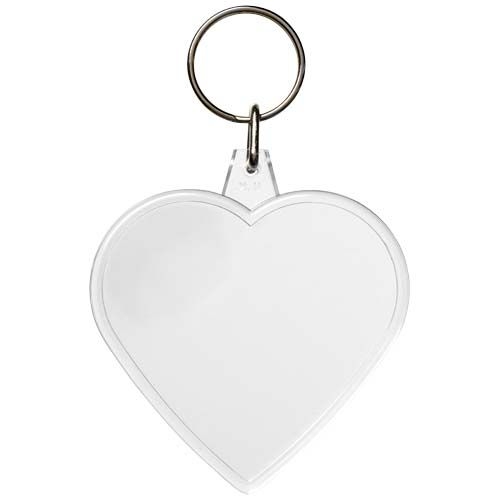 PF210565-1Combo Schluesselanhaenger in Herzform_ transparent klar