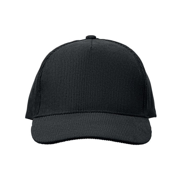 MO2879-03Wale Baseball Kappe 5 Panels Cord_ schwarz