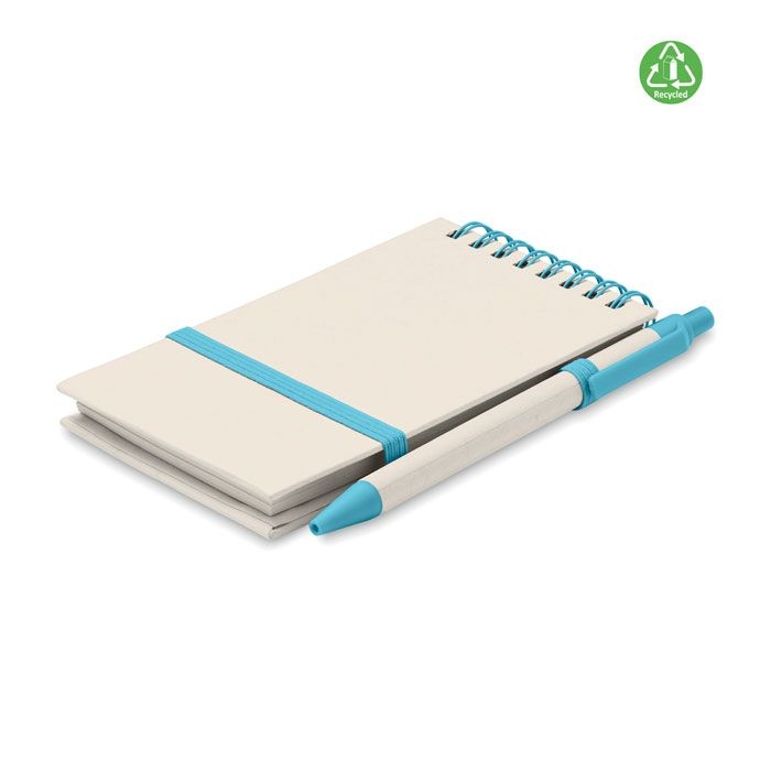 MO6837-12Mito Set DIN A6 Notizbuch-Set_ tuerkis