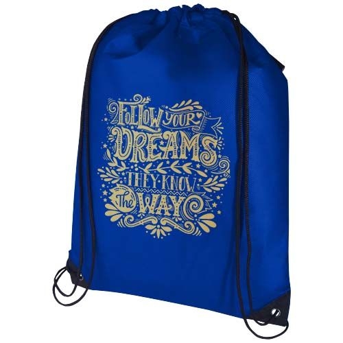 PF130080-4Evergreen Sportbeutel aus recyceltem GRS Non Woven 5 L_ royalblau