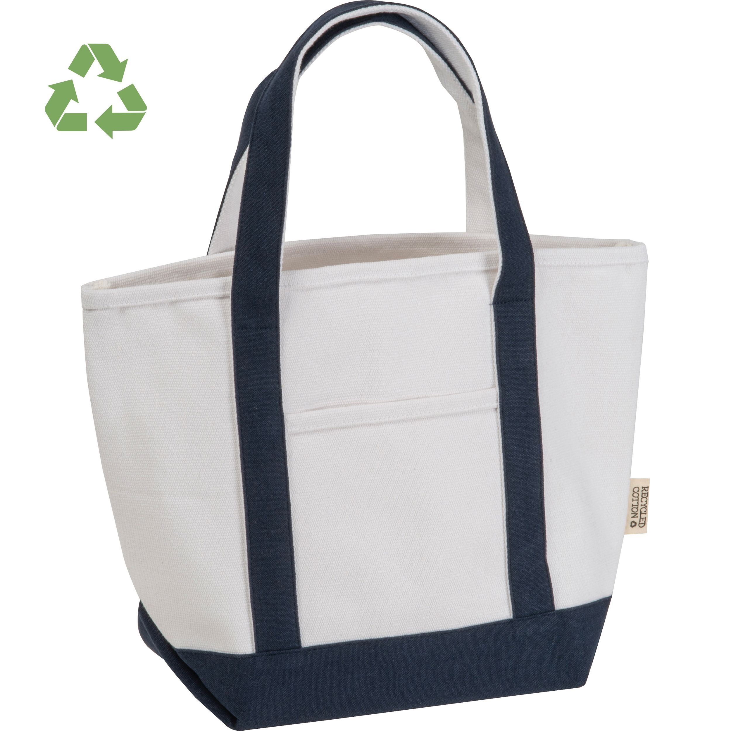 MA65199Kleine Tragetasche aus recycelter Baumwolle GINA