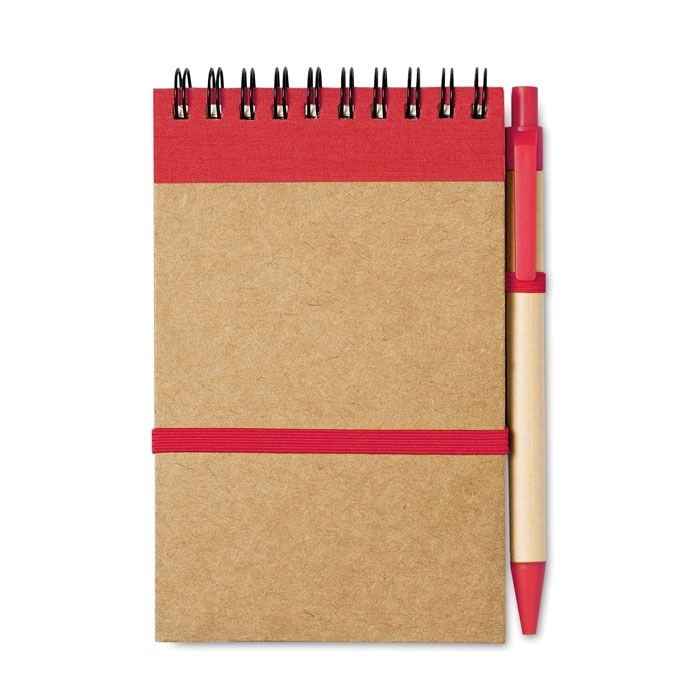 IT3789-05Sonora DIN A6 Notizbuch_ rot