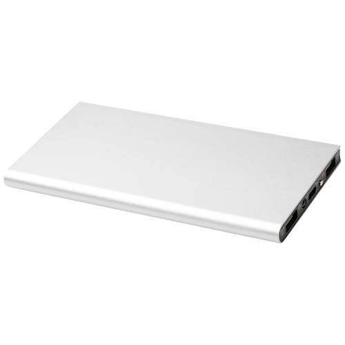 PF124112-2Plate 8000 mAh Aluminium-Powerbank_ silber