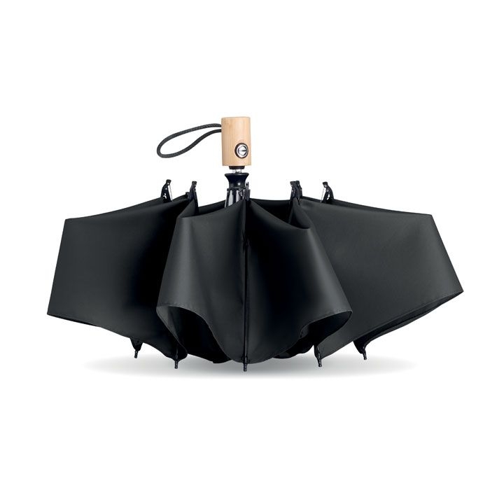 MO6265-03Leeds Regenschirm 23''RPET_ schwarz