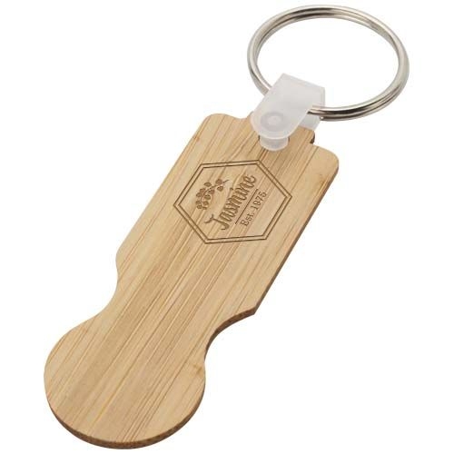 PF104593-1Ronan Trolley Schluesselanhaenger aus Bambus_ natur