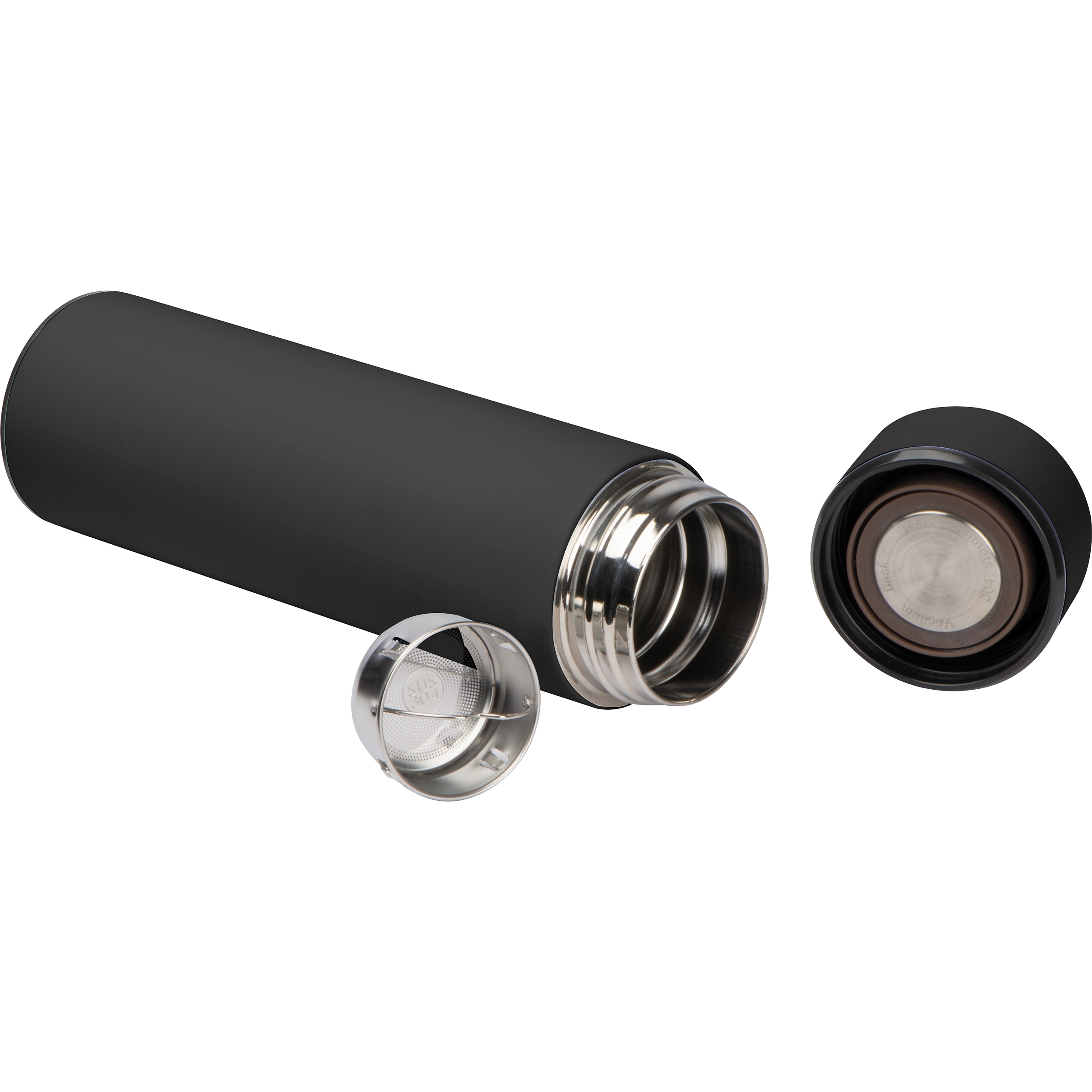 MA61554-03Vakuum Edelstahlflasche mit LED Temperaturanzeige WINSTON_ schwarz