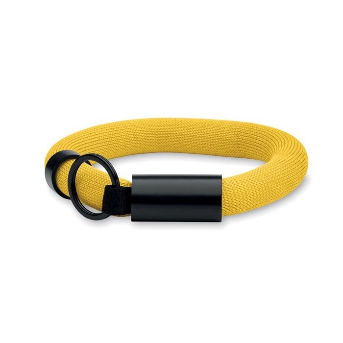MO2497-08Polly Schluesselring mit Armband_ gelb