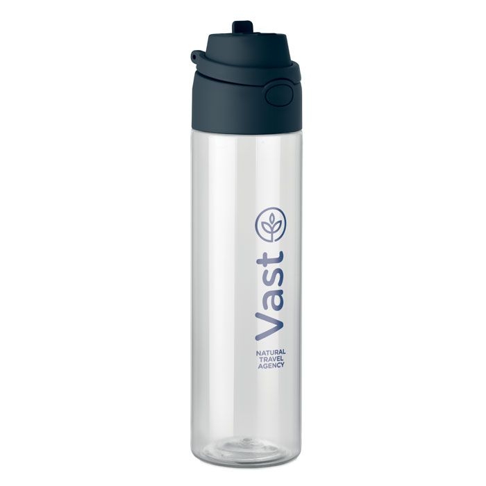 MO2990-85Toien Klar Trinkflasche RPET 700ml_ marineblau