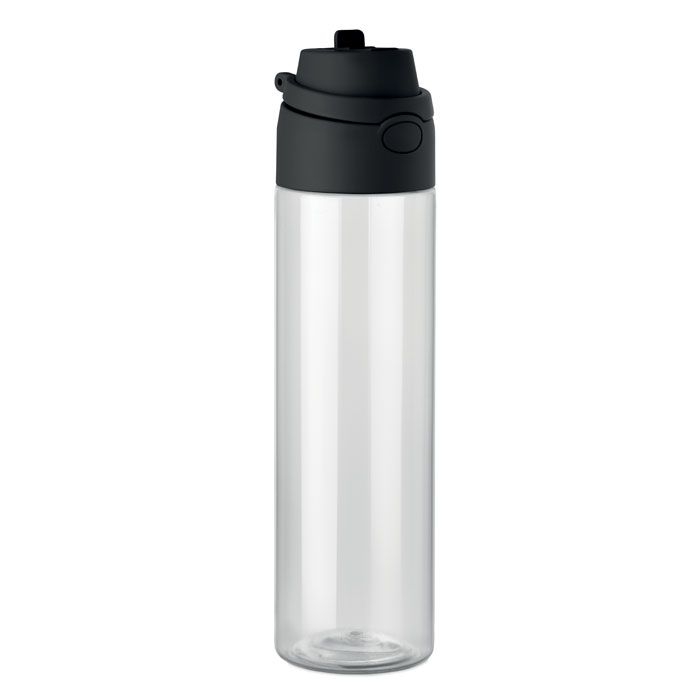 MO2990-03Toien Klar Trinkflasche RPET 750ml_ schwarz