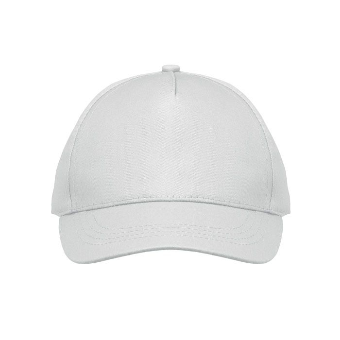 MO2346-06Buzz Kids 5-Panel-Baseball-Cap Kinder_ weiss