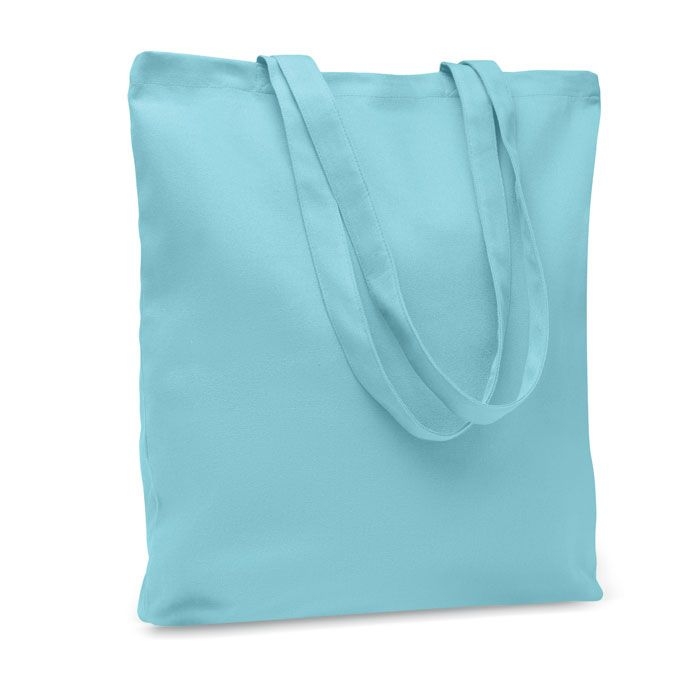MO6442-66Rassa Coloured Einkaufstasche Canvas 270 g_m²_ babyblau