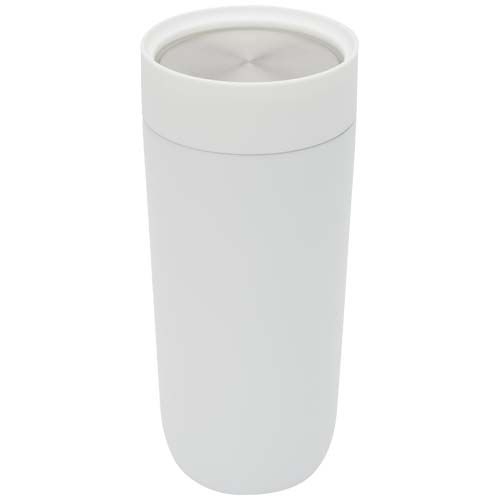 PF100849-1Camden 350 ml RCS-zertifizierter Becher aus Edelstahl mit Keramikauskleidung_ weiss