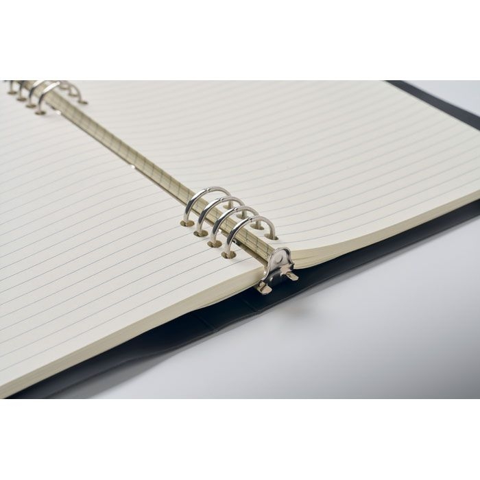MO3102-03Spirable DIN A5 PU-Notizbuch_ schwarz