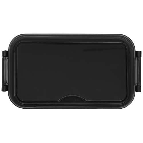 PF113420-4Snappy 1000 ml Lunchbox und Besteckset_ schwarz