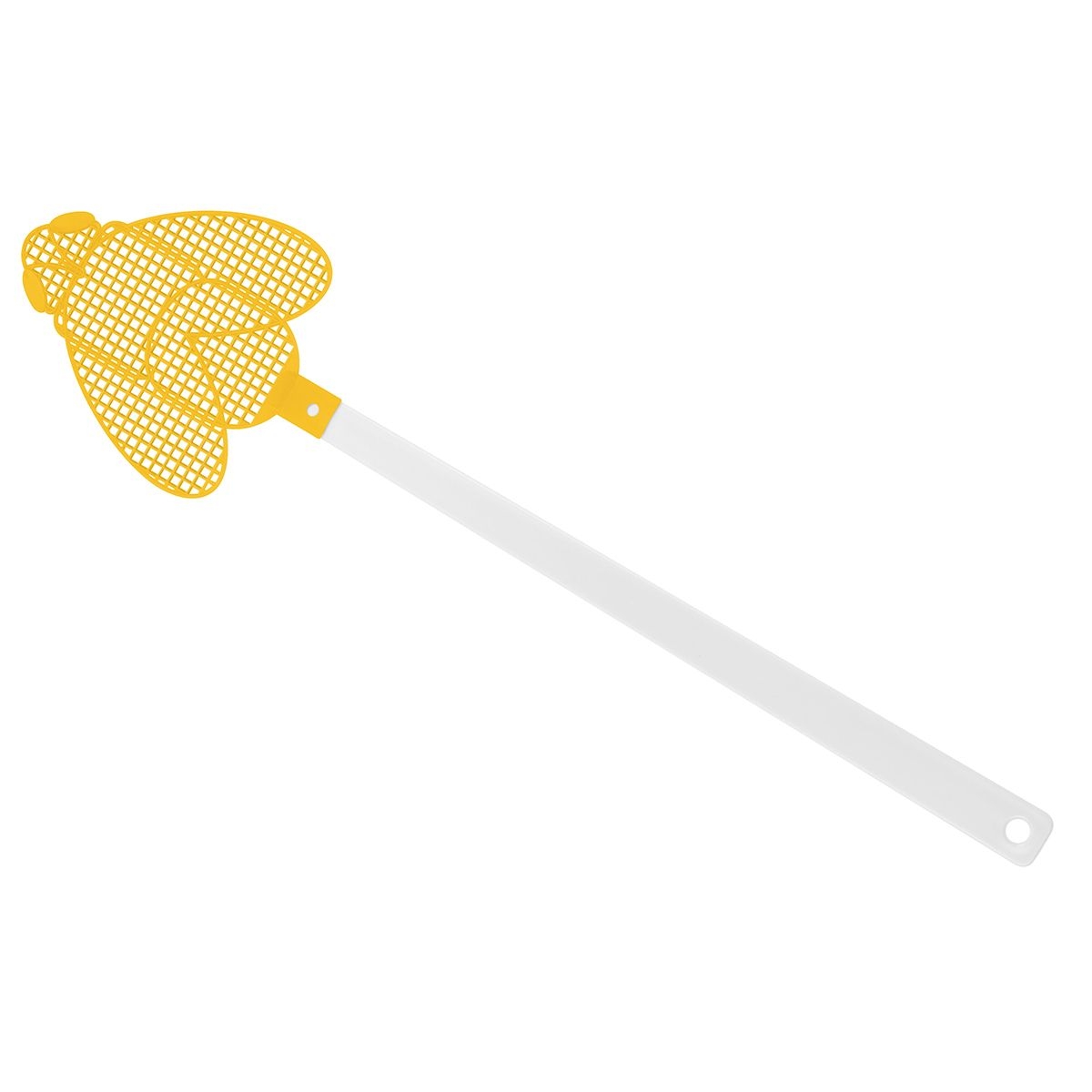 HE7153-0-4Fliegenklatsche _Brummi_ weiss_ gelb