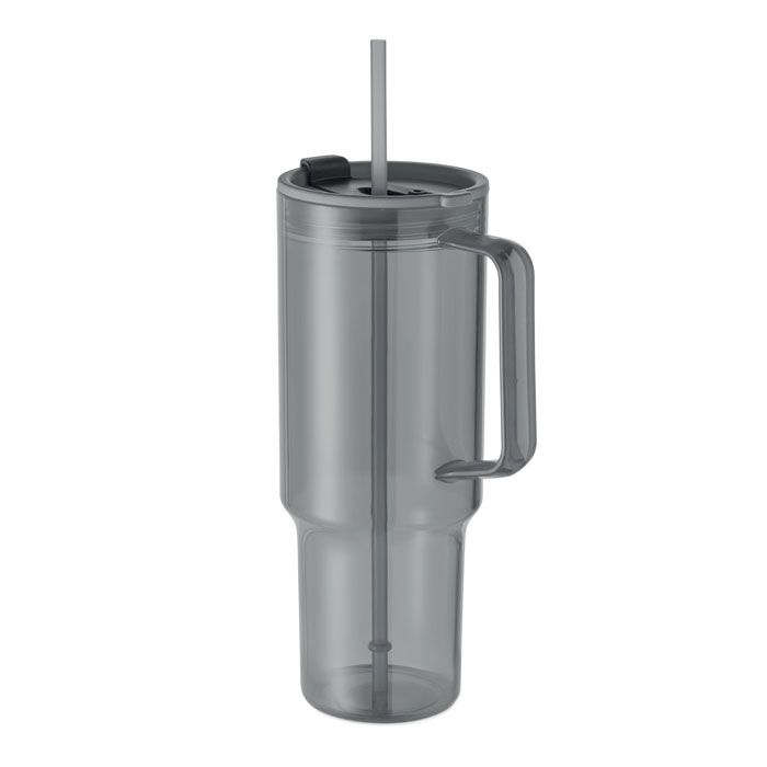 MO2964-27Mugora Trinkbecher RPET 1200ml_ transparent grau