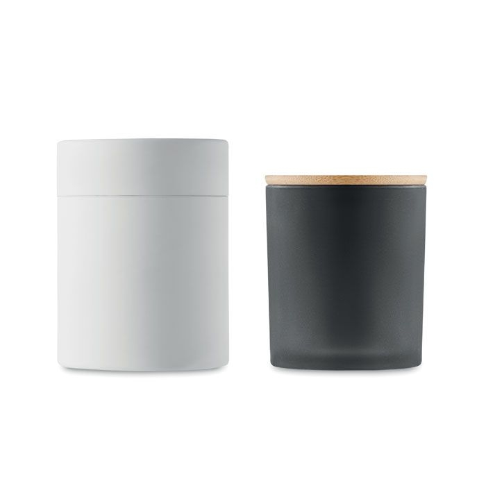 MO6613-03Keops Medium Kerze im Glas 200 g_ schwarz