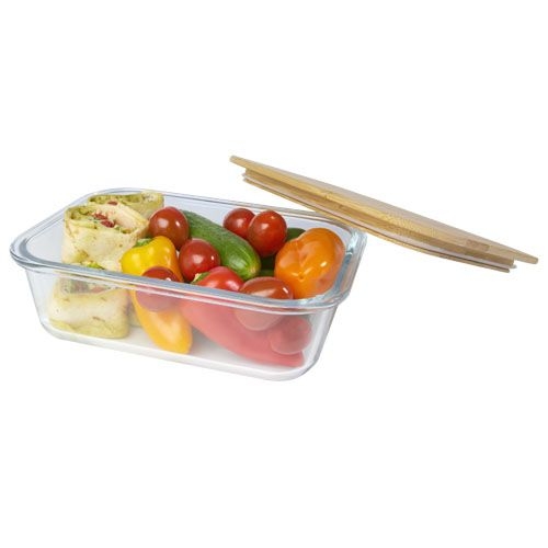PF113276-1Roby 1000 ml Glas Lunchbox mit Bambusdeckel_ natural_transparent klar