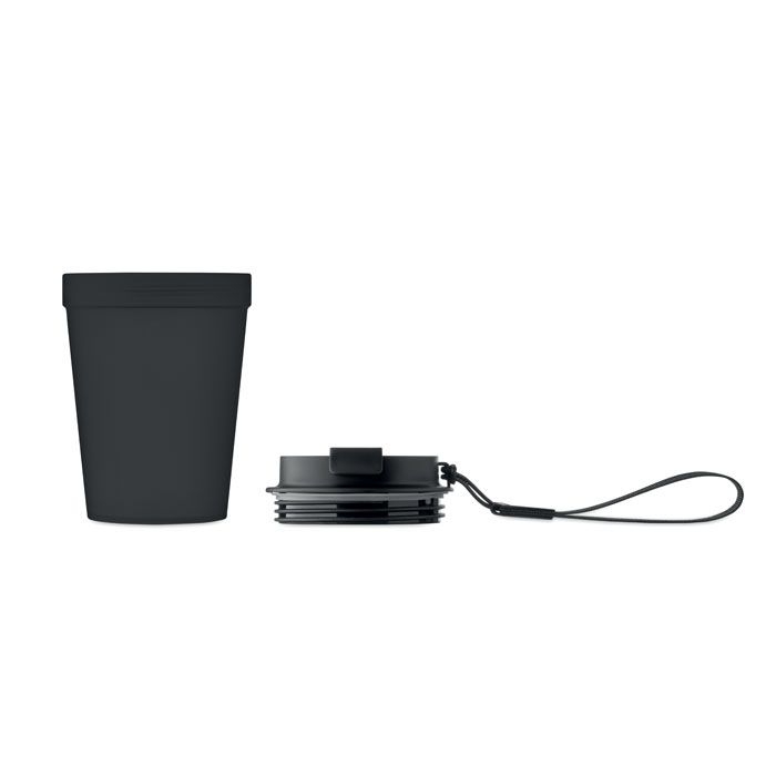 MO2670-03Isforden Tumbler Einwandiger Becher 300 ml_ schwarz