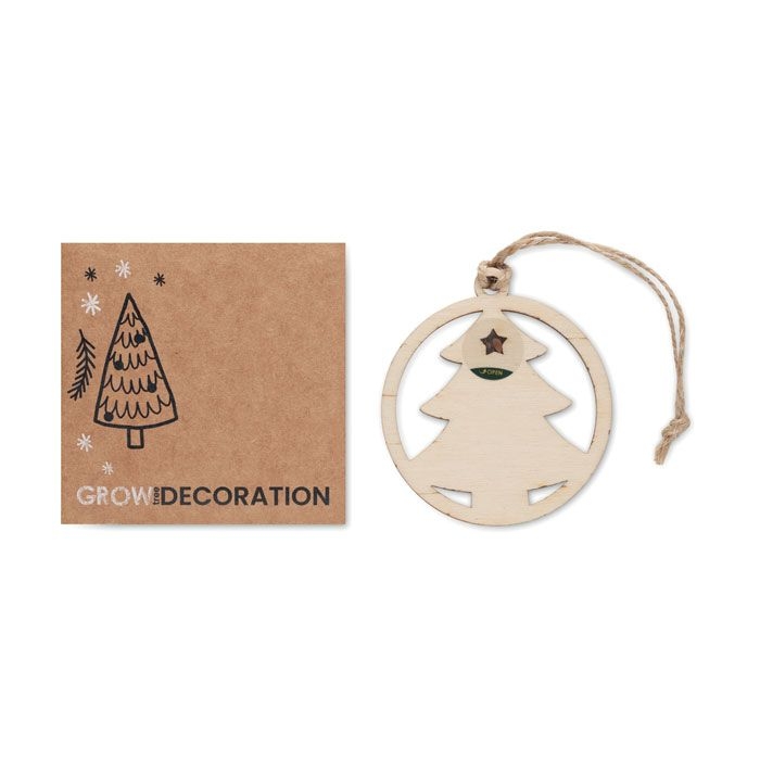 CX1555-40Arseed Weihnachtsschmuck Tanne_ holz