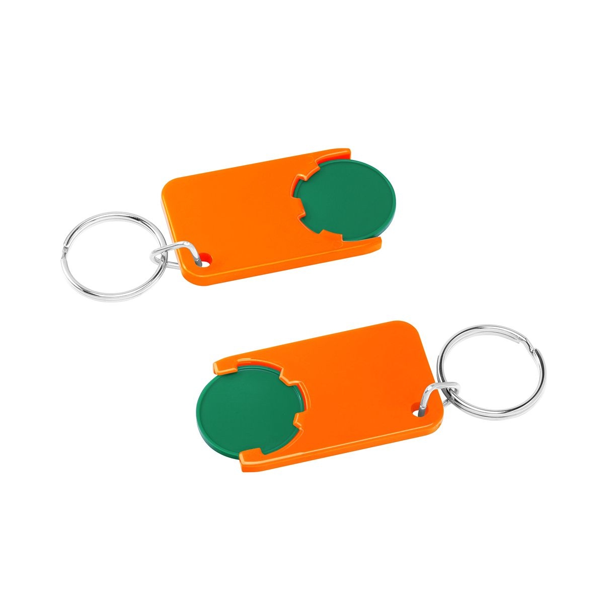 HE7454R-2-5Chiphalter mit 1€-Chip _Beta_ gruen_ orange