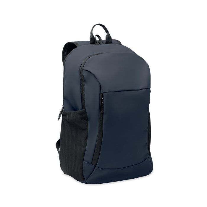 MO2684-85Korovin 15_ Laptop-Rucksack PU_ marineblau