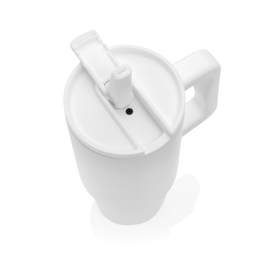 XDP437.34-03Embrace Leakproof aus RCS recyceltem Edelstahl 900ml_ weiss