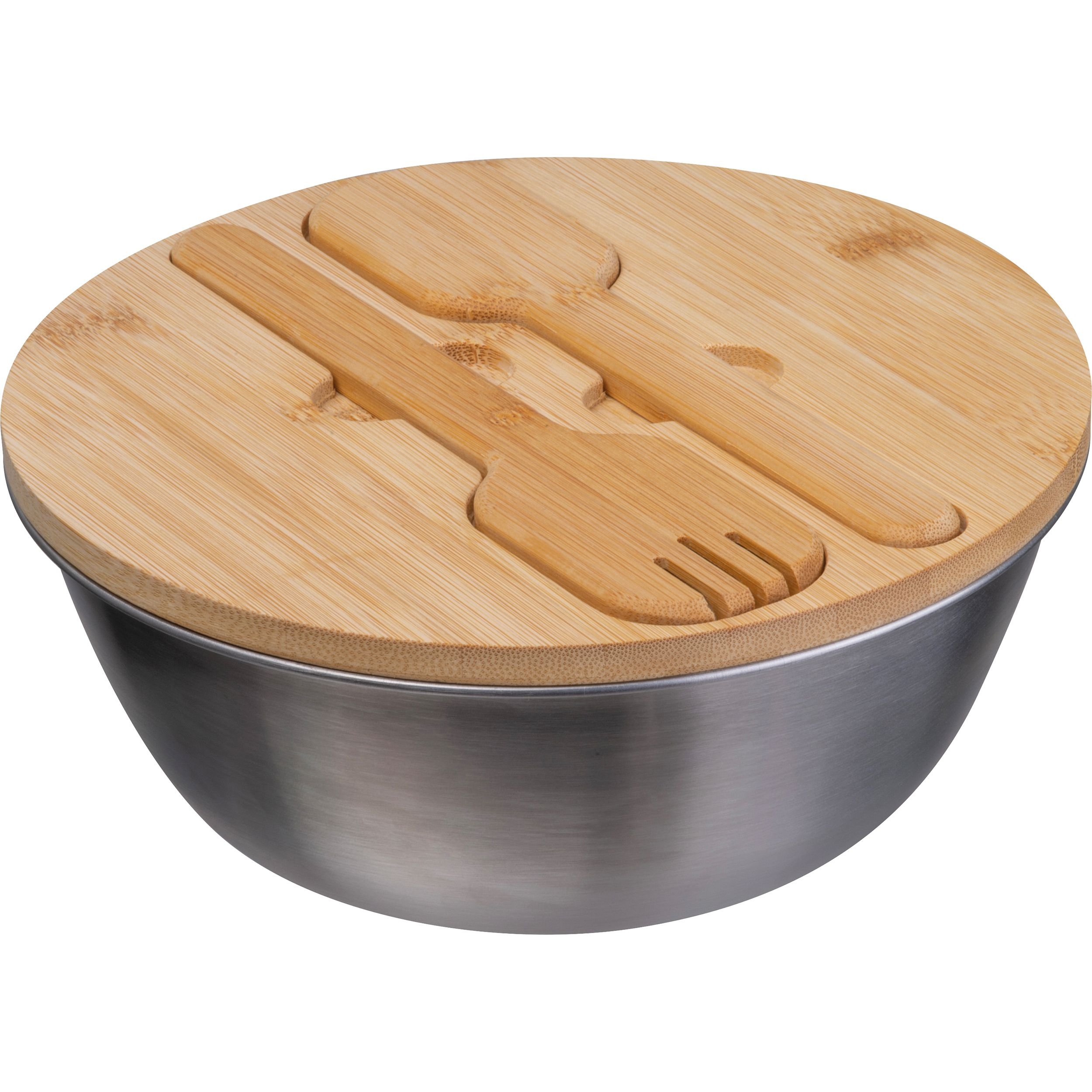 MA85613Salatschuessel mit Bambusdeckel ROZALIA