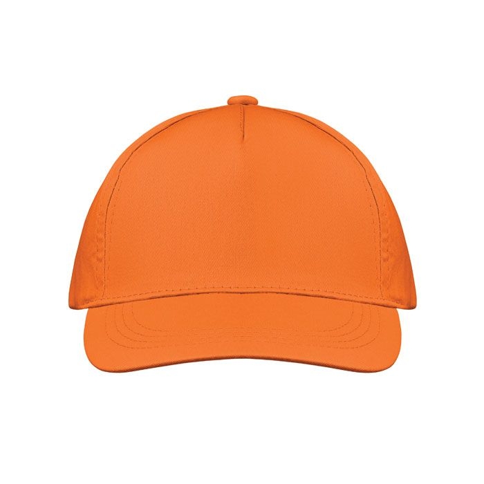 MO1447-10Buzz 5-Panel-Baseball-Cap_ orange