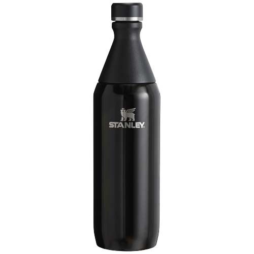 PF100882-3Stanley 600 ml All Day Slim Flasche_ schwarz glaenzend